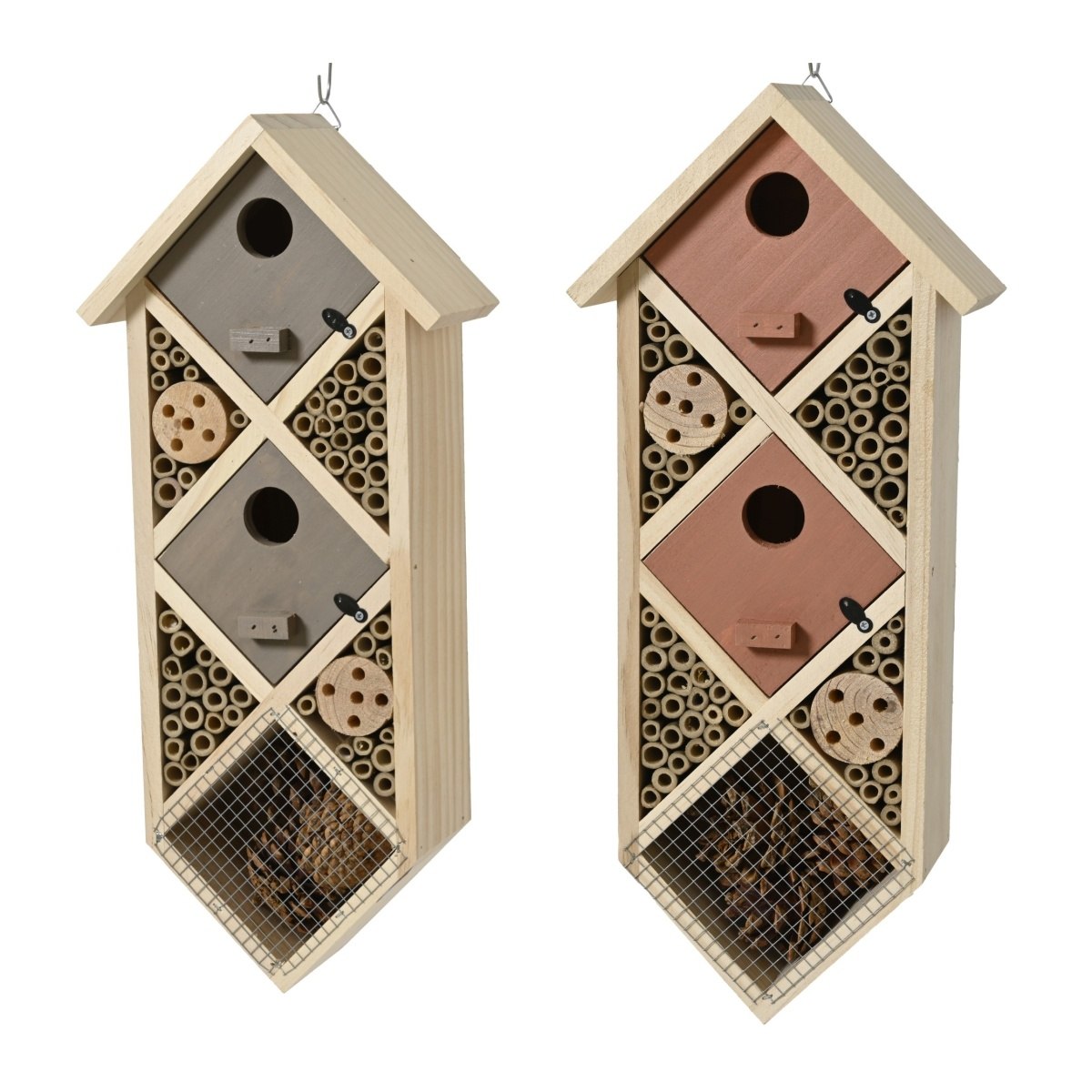 Krmítka, budky, domečky - Dům/hotel pro hmyz dřevěný mix 42cm
