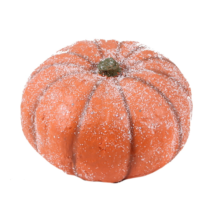 Halloween - Dýně keramická oranžová 20cm