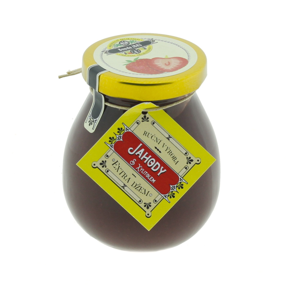 Sladké pochoutky - Džem jahodový s xylitolem 280g