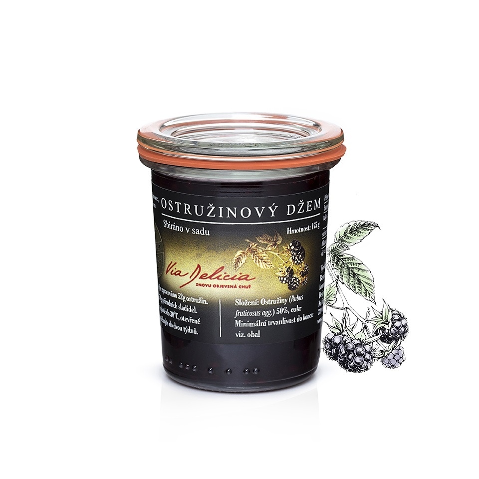 Sladké pochoutky - Džem ostružinový 175g