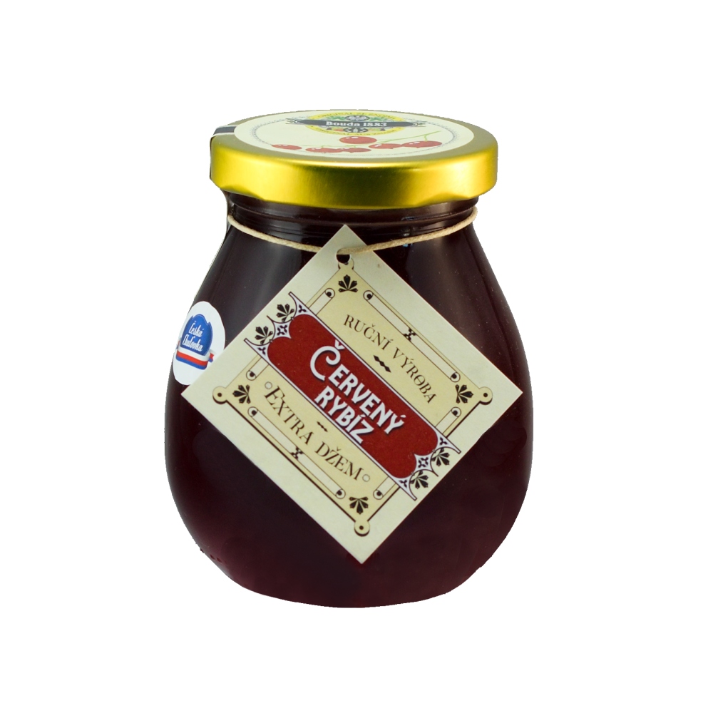 Sladké pochoutky - Džem rybíz červený pasírováný 280g