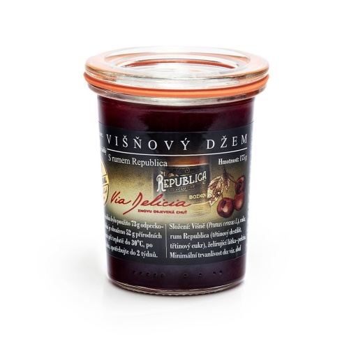 Džem višnový s rumem Republica 175g-0