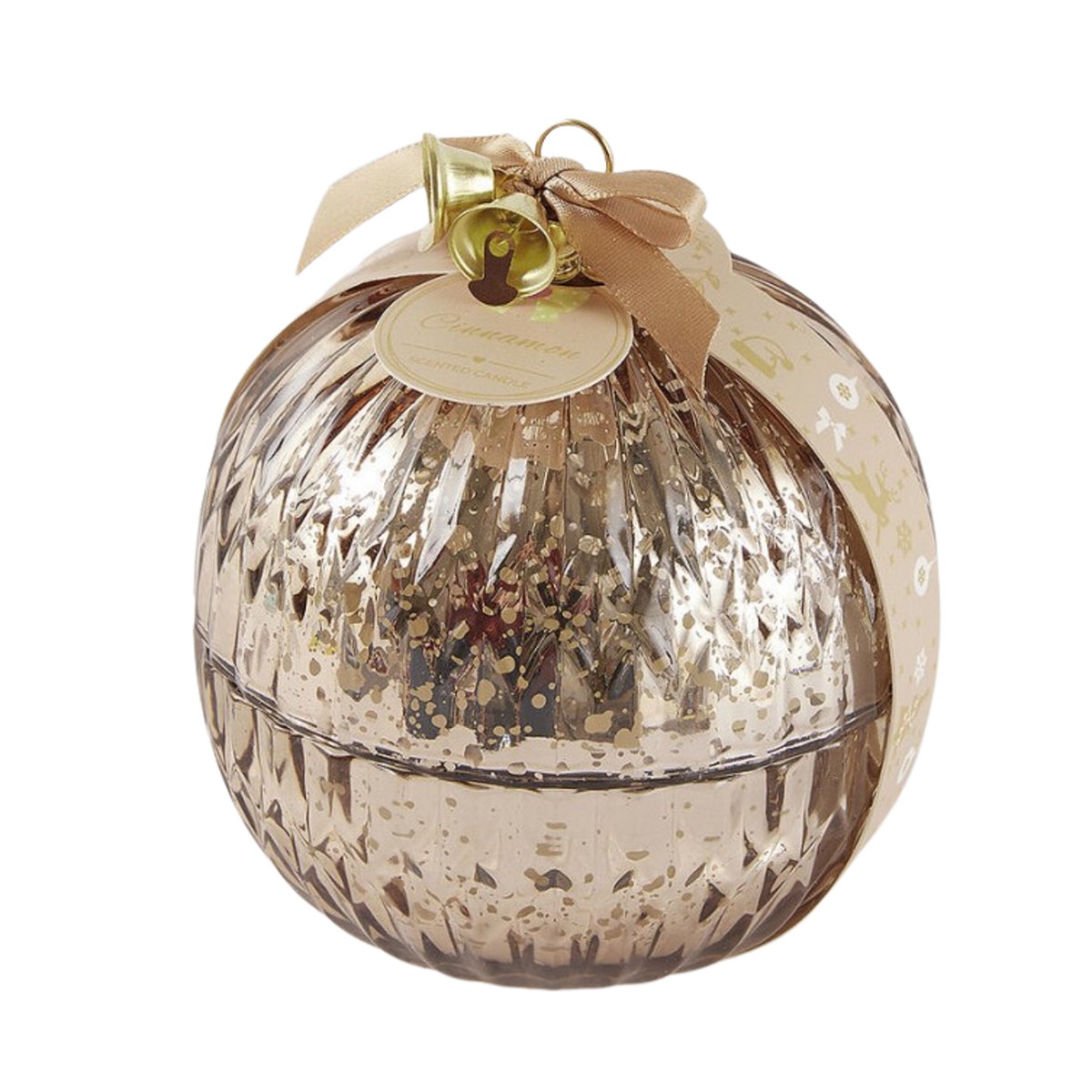 Svíčky vonné ve skle a jiném - EDG vonná svíčka v kulatém skle Cinnamon 11cm