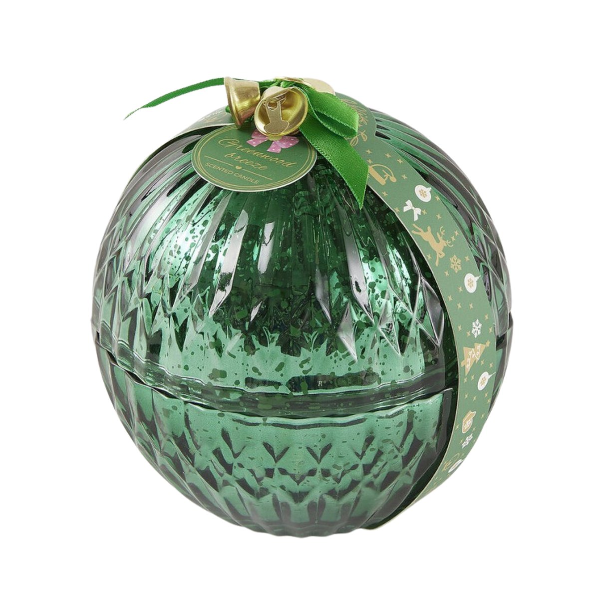 Svíčky vonné ve skle a jiném - EDG vonná svíčka v kulatém skle Greenwood Breeze 13cm