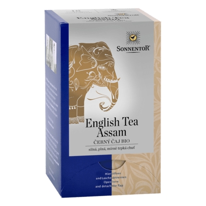 Nápoje - English Tea Assam - černý čaj BIO 36g Sonnentor