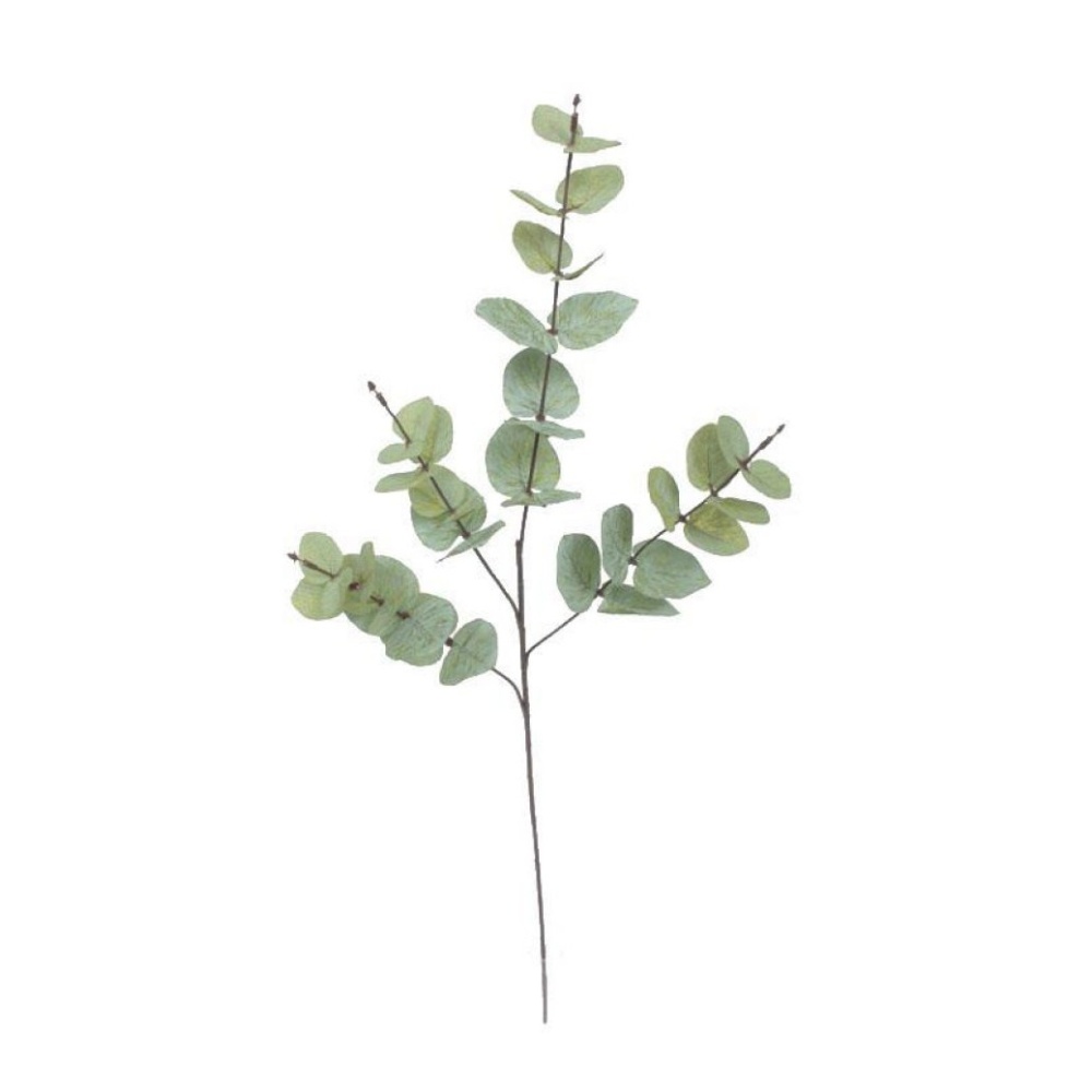 Celoroční umělé květiny - Eucalyptus řezaný umělý sv.zelený 63cm