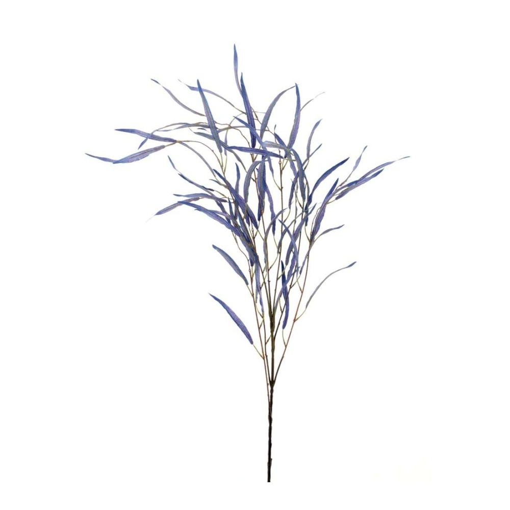 Celoroční umělé květiny - Eukalyptus větev SEED umělá purpurová 115cm