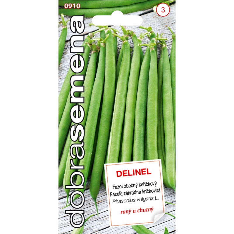 Osivo zeleniny - Fazol keříčkový DELINEL (DS)