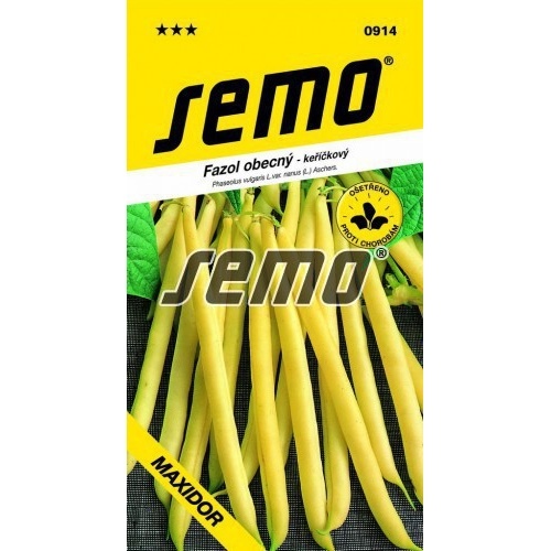 Osivo zeleniny - Fazol keříčkový žlutý Maxidor