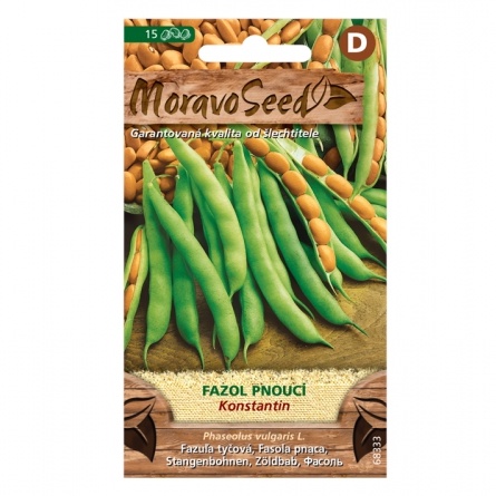Osivo zeleniny - Fazol tyčkový zelený KONSTANTIN (MS)