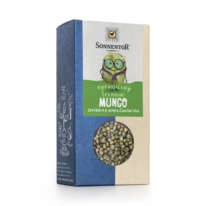 Klíčky - Fazole Mungo semena na klíčky bio 120g
