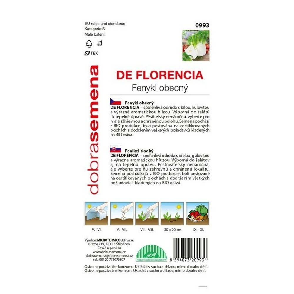Fenykl bulvový De Florencia (DS)-0