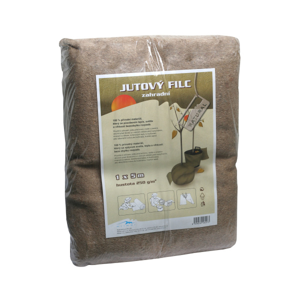 Fólie, textilie a plachty - Filc jutový 1x5m