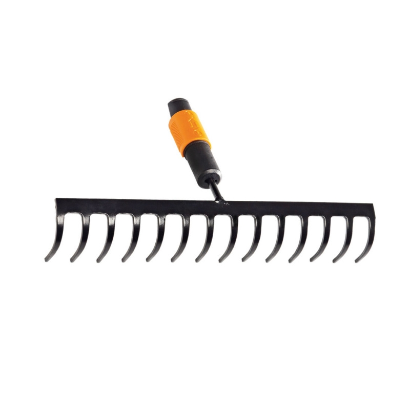 Zahradní nářadí - Fiskars QuikFit Hrábě 14hrotů kov 36cm (135511)