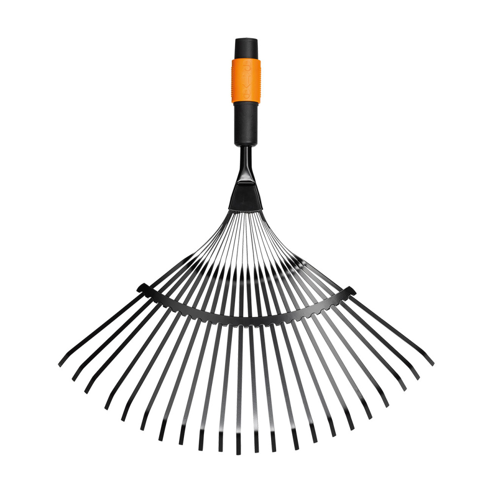 Zahradní nářadí - Fiskars QuikFit Hrábě ploché 43cm, 20 prstů (135201)