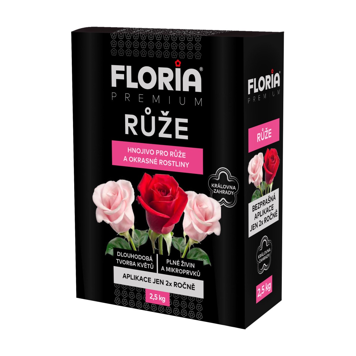 Granulovaná hnojiva - FLORIA Hnojivo pro růže 2,5kg