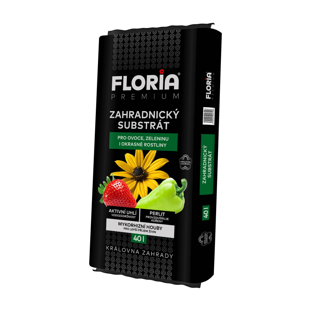 Substráty a mulče - FLORIA Substrát zahradnický s mykorhizou 40l