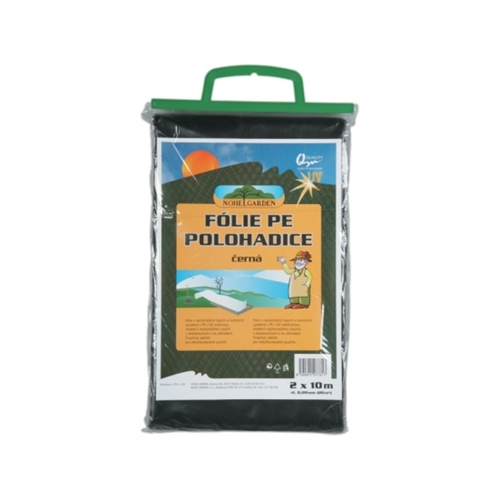 Fólie, textilie a plachty - Folie polohadice 2x10m/0,09mm černá