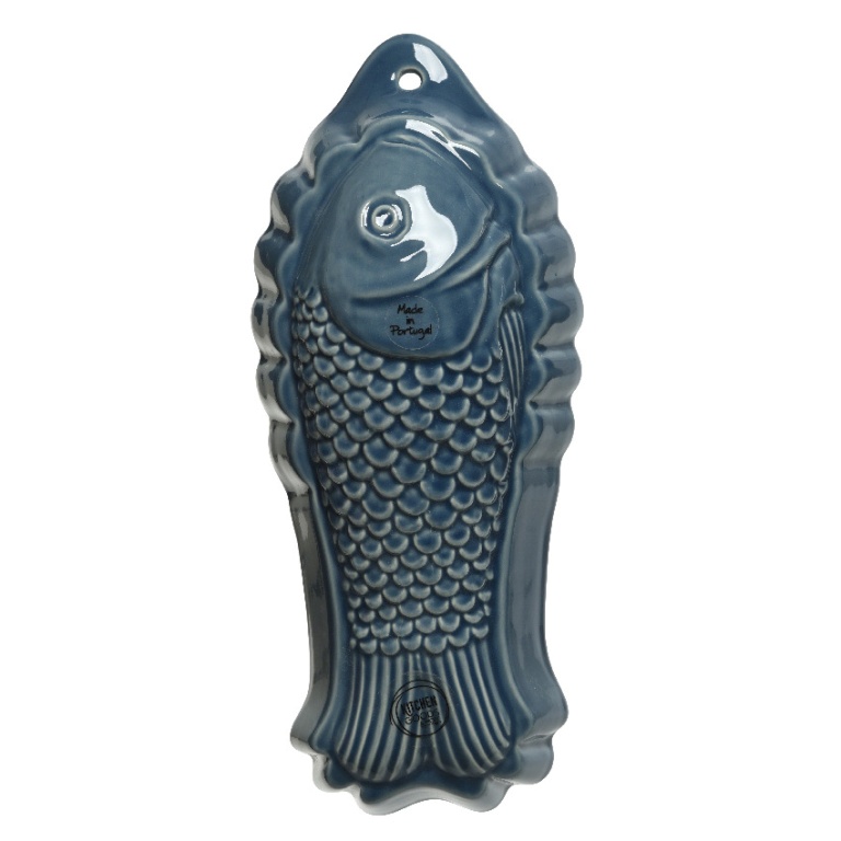 Forma na pečení ryba hliněná 31,5cm mix barev-0