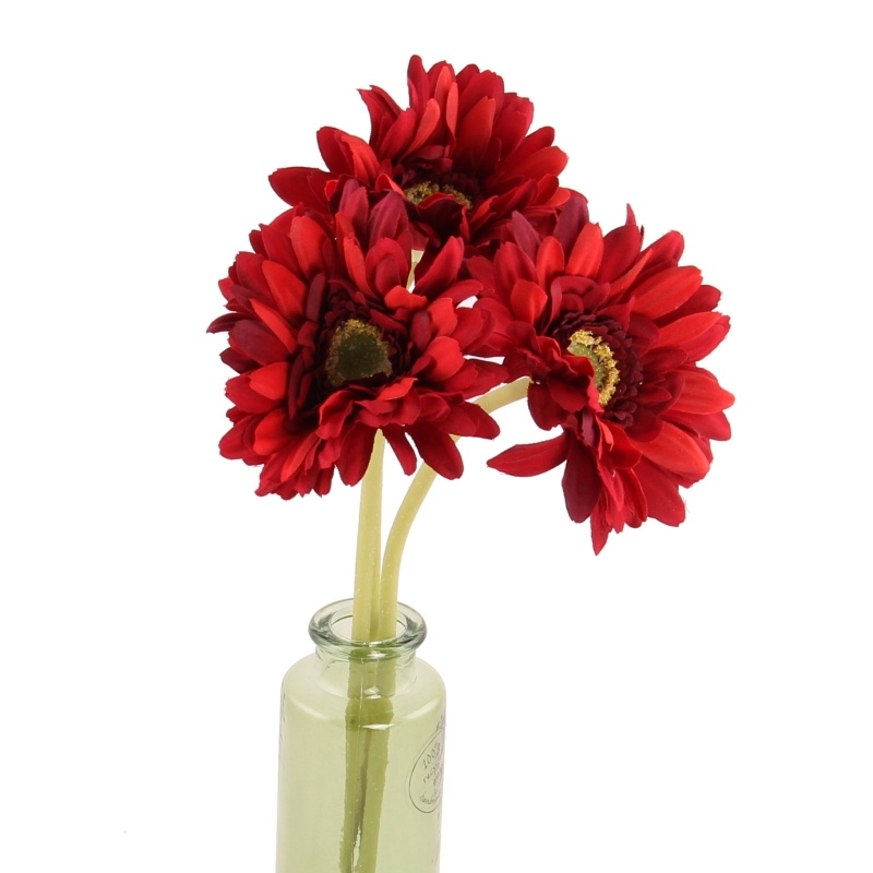 Celoroční umělé květiny - Gerbera NICE umělá červená