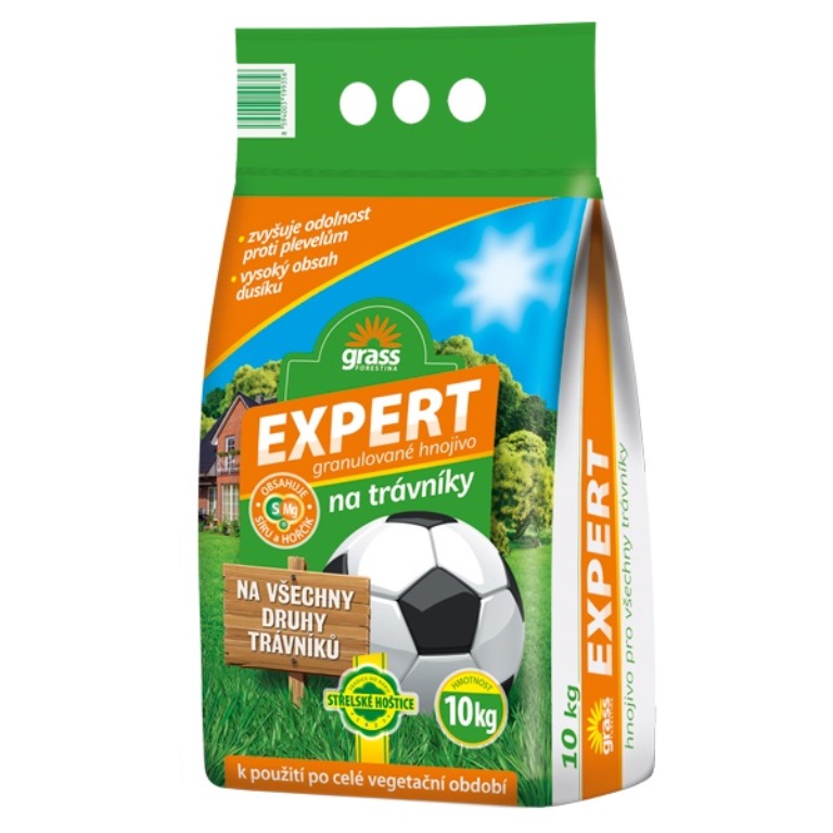 Hnojiva - Grass Trávníkové hnojivo EXPERT 10kg