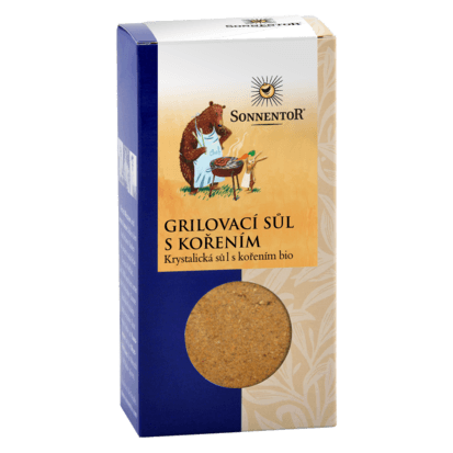 Koření - Grilovací sůl  s kořením mletá BIO 100g Sonnentor