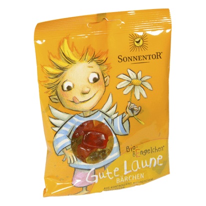 Sladké pochoutky - Gumoví medvídci se zázvorem -  Dobrá nálada RARÁŠCI 100g Sonnentor