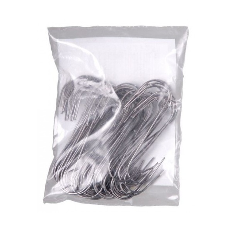 Háčky na ozdoby železné 50ks