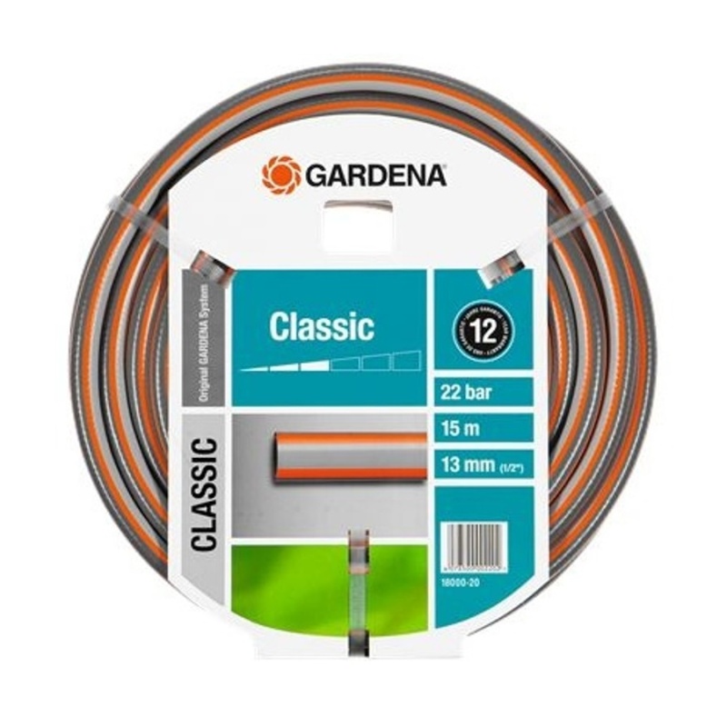 Zálivka a hadice - Hadice Classic 1/2"" 15m bez armatury GARDENA