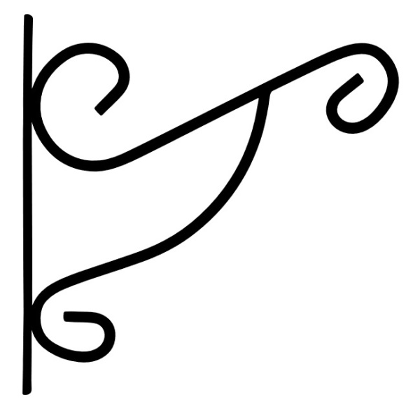 Opory VATAX - Hák na závěsný květináč SANGA