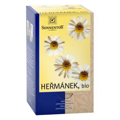 Nápoje - Heřmánek - bylinný čaj BIO porcovaný 14,4g Sonnentor