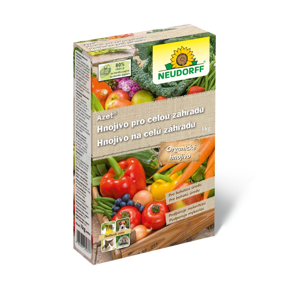 Granulovaná hnojiva - Hnojivo Azet NEUDORFF pro celou zahradu 1kg