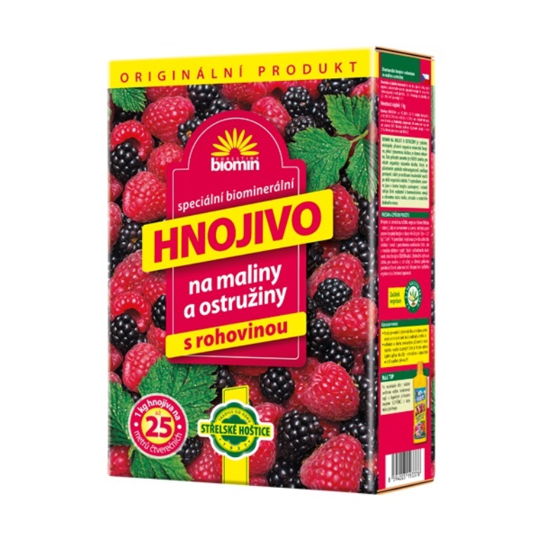 Hnojiva - Hnojivo Biomin na maliny a ostružiny 1kg