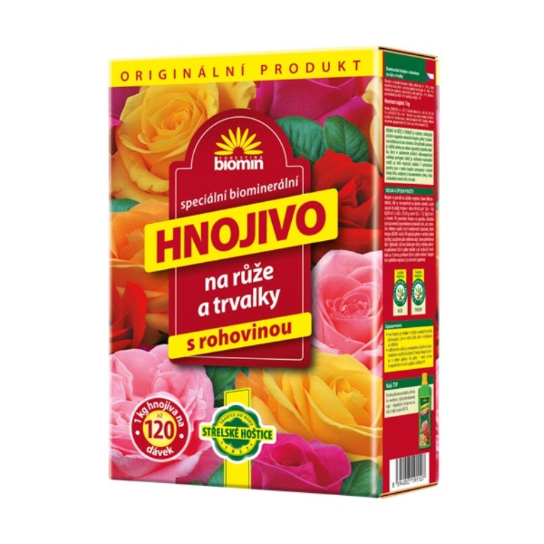 Hnojiva - Hnojivo Biomin na růže a trvalky 1kg