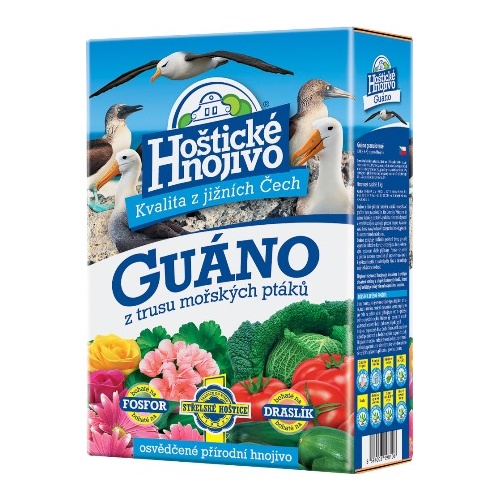 Hnojiva - Hnojivo hoštické guáno 1kg