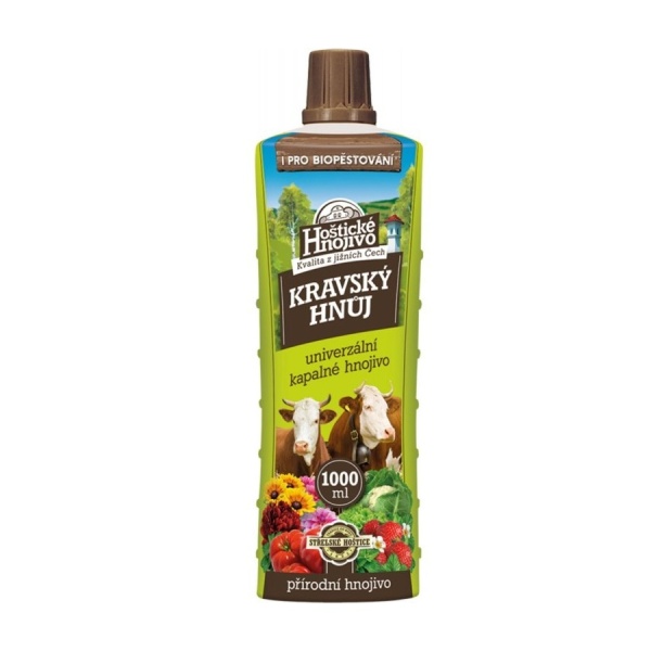 Hnojiva - Hnojivo hoštické hnůj kravský 1l