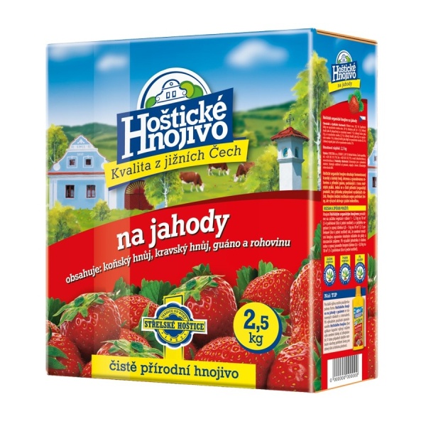 Hnojiva - Hnojivo hoštické jahody 2,5kg
