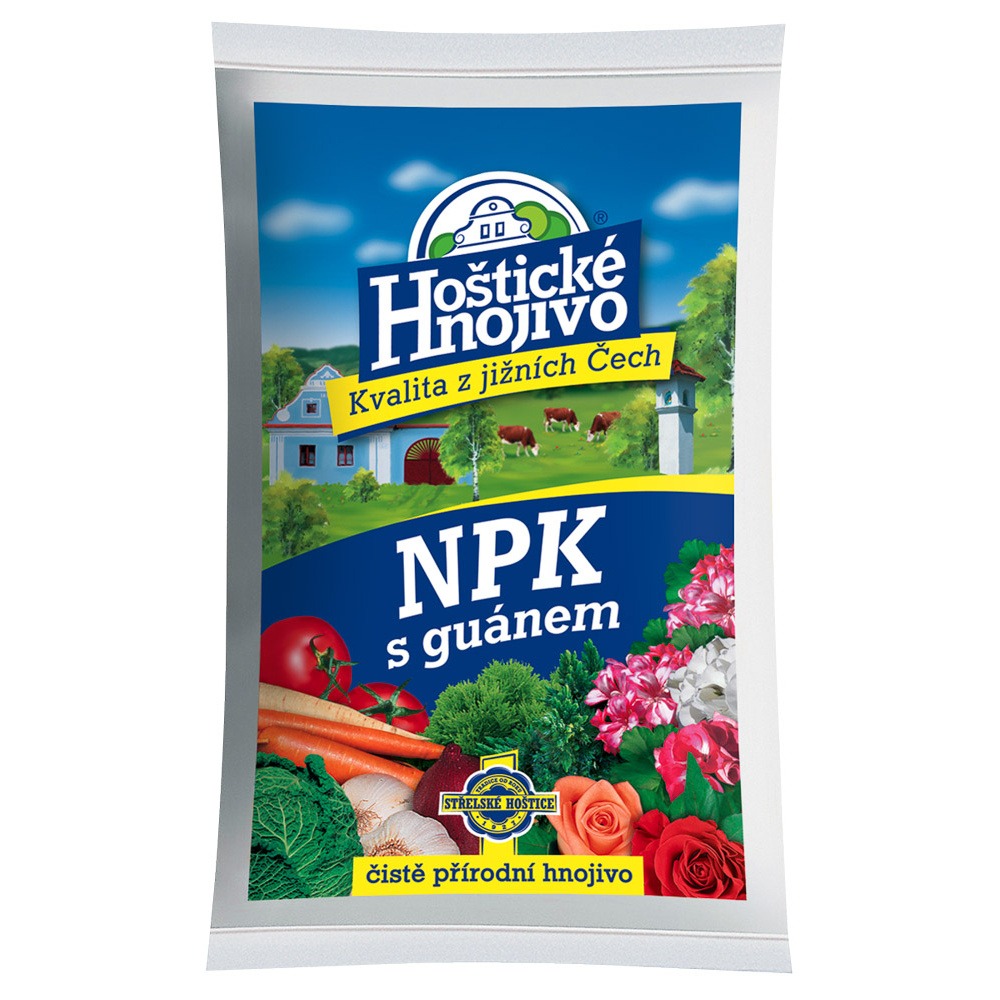Hnojiva - Hnojivo hoštické NPK 5kg s guánem
