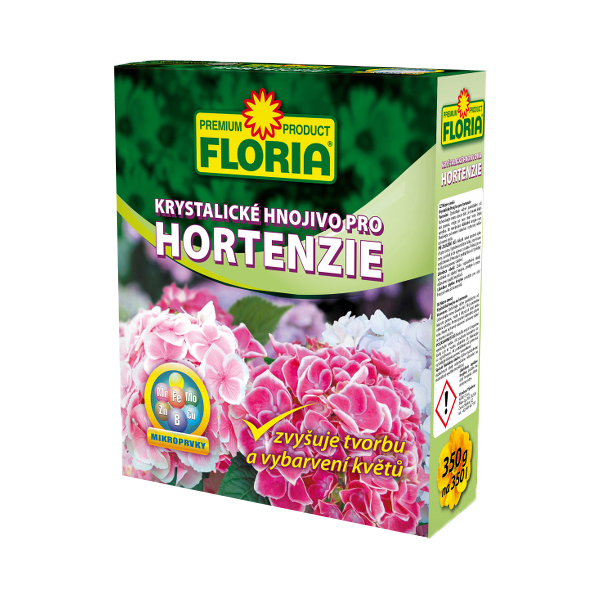 Hnojiva - Hnojivo krystalické ostatní hortenzie FLORIA 350 g