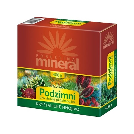 Hnojiva - Hnojivo podzimní mineral FORESTINA 400g
