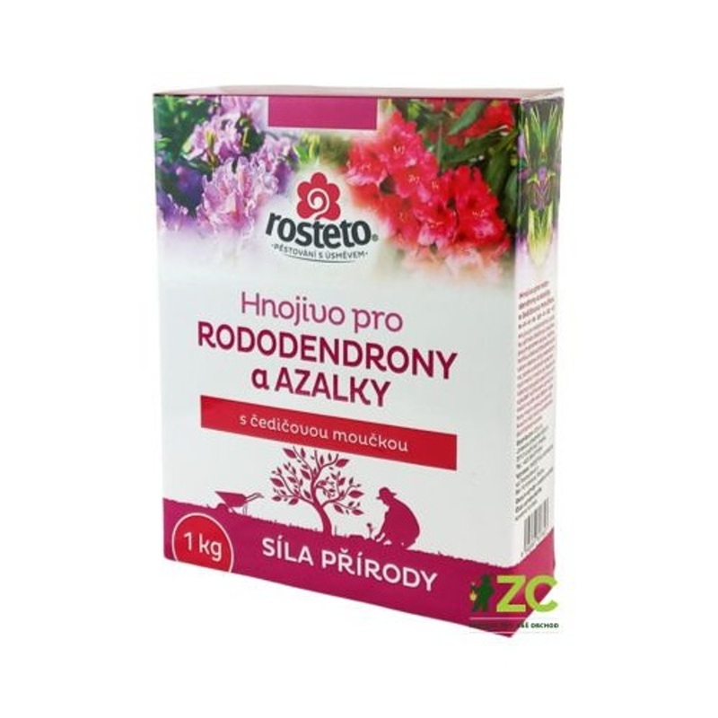 Granulovaná hnojiva - Hnojivo Rosteto s čedičovou moučkou - rododendrony,azalky 1kg