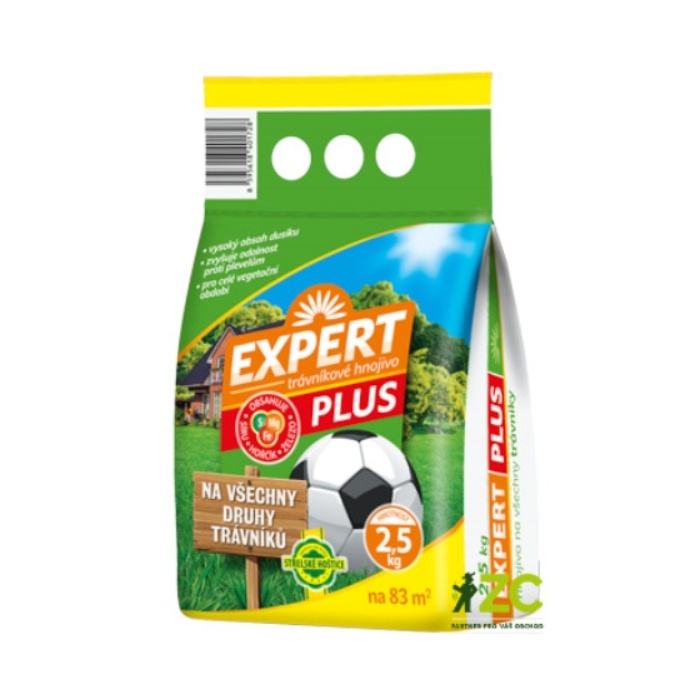 Hnojiva - Hnojivo trávníkové EXPERT Plus 2,5kg