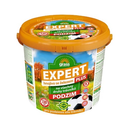 Hnojiva - Hnojivo trávníkové EXPERT podzim kbelík 10kg