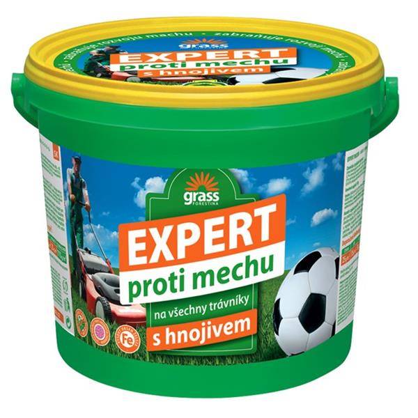 Hnojiva - Hnojivo trávníkové Expert proti mechu 5kg kbelík