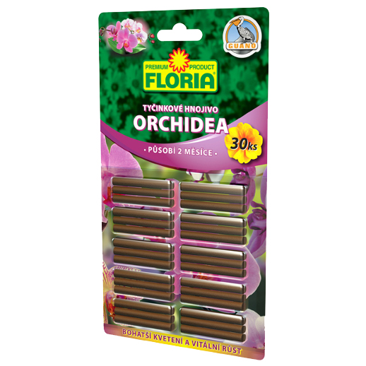 Hnojiva - Hnojivo tyčinkové pro orchideje FLORIA 30 ks