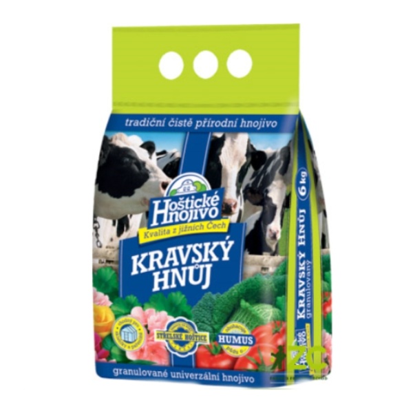 Hnojiva - Hnůj kravský 6kg