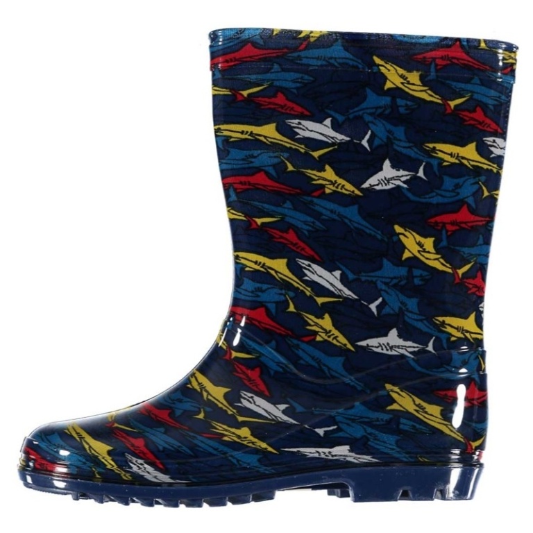 Holinky a zahradní obuv - Holínky chlapecké se žraloky velikost 32