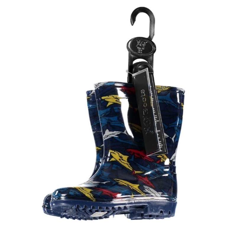 Holínky chlapecké se žraloky velikost 32-0