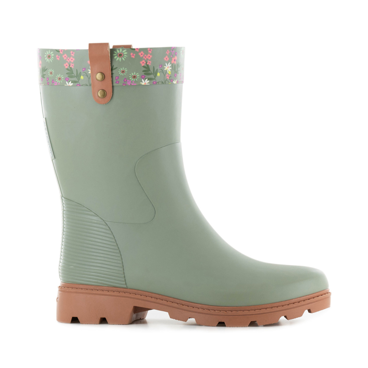 Dámské holinky - Holinky dámské ADELIA zelené vel.38