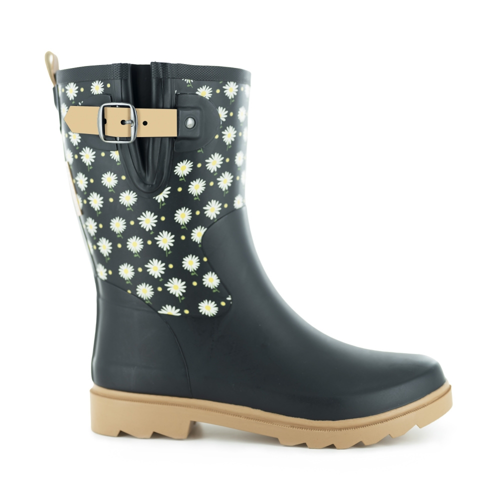 Dámské holinky - Holinky dámské s přezkou THEANA černé vel.41